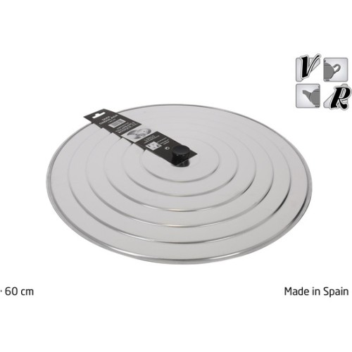 Tapa Ondulada Aluminio 60cm