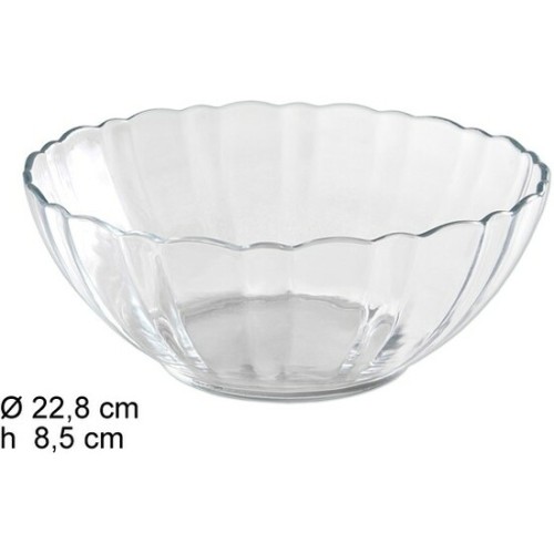 Bowl de Vidrio para Macedonia 22,8cm