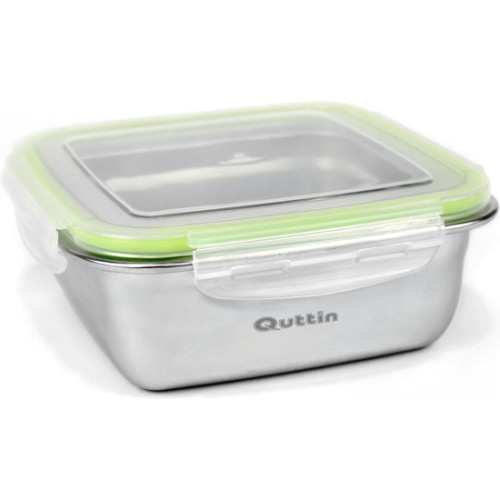 Square Hermetic Lunch Box 400ml Quttin