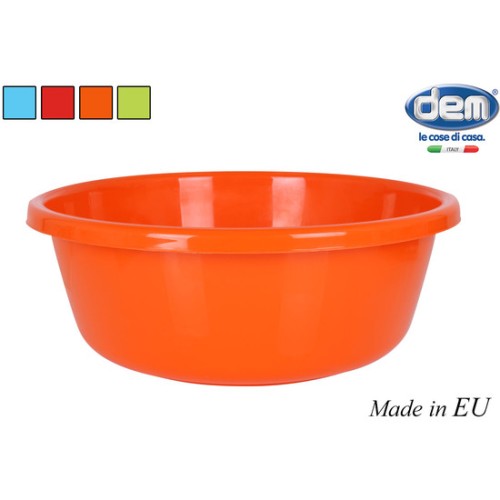 10L Round Basin Assorted Colors
