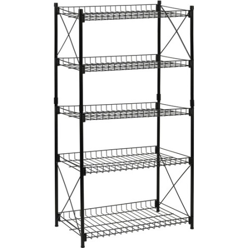 5-Tier Metal Shelf 52x34x110 Confortime
