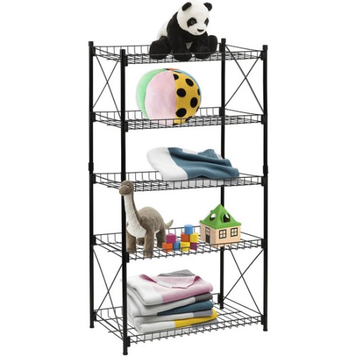 5-Tier Metal Shelf 52x34x110 Confortime