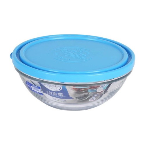Ensaladera Apilable Redonda Lys 17x7cm con Tapa