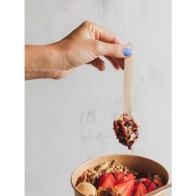 Set of 50 16cm Wooden Spoons Algon