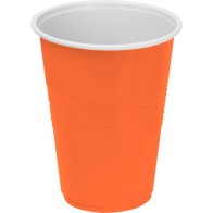 Set-25 Vaso Bicolor Naranja-Bl 250 Algon