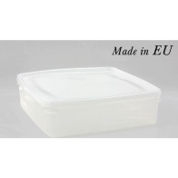 Square Lunch Box 2.75L Assorted Colors for Meal Preparation