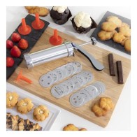 Máquina para Hacer Galletas y Manga Pastelera 2 en 1 Prekies Innovagoods
