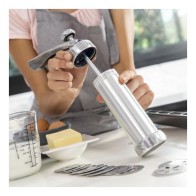 Máquina para Hacer Galletas y Manga Pastelera 2 en 1 Prekies Innovagoods