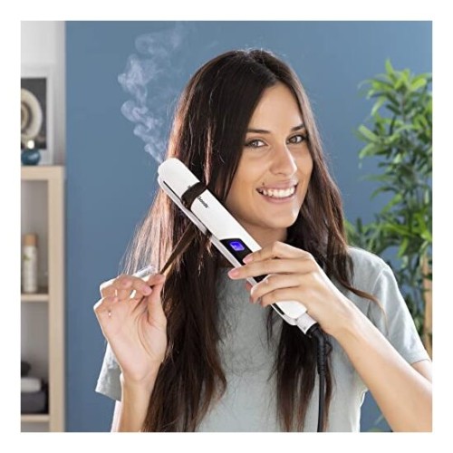 Stemio Ceramic Hair Straightener with Steam