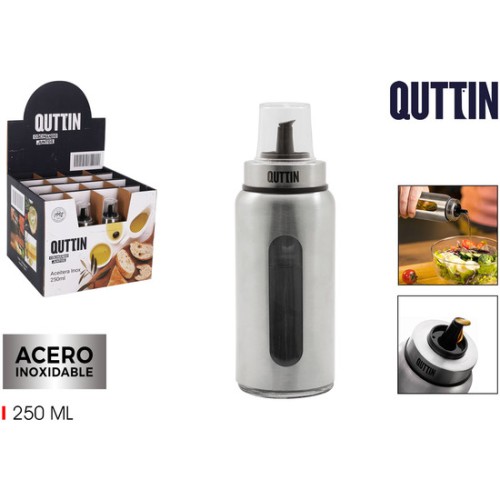 Aceitera Inox de 250ml para Uso Esencial en Cocina