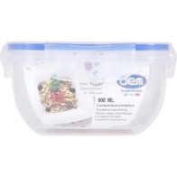 Fiambrera Hermética Cuadrada 900ml