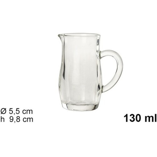 Milk Jug Glass 130ml