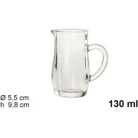 Milk Jug Glass 130ml