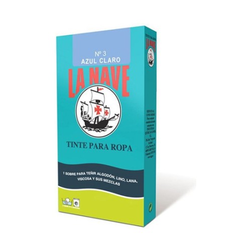 La Nave Light Blue Clothing Dye for Vibrant Colors