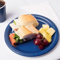 Set-10 Plato Carton Azul L/Soja 20c Algon