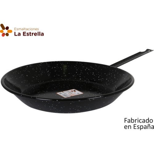 Sartén Llana Bordonada 32cm Jaspeada
