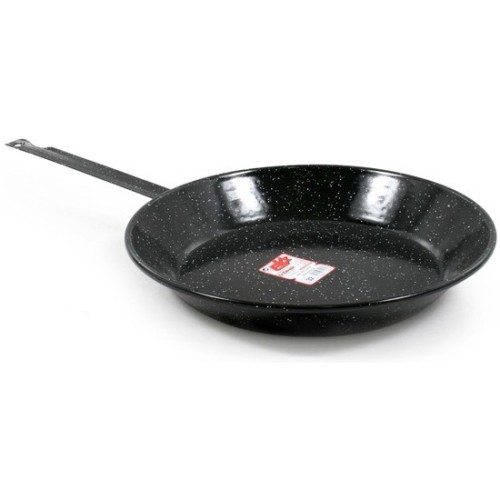 Flat Skillet Ribbed 32cm Marble