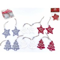 Assorted Christmas Ornaments Set of 2 for Festive Decor