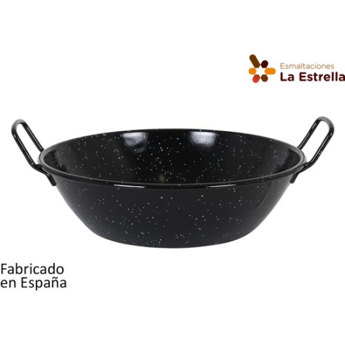 Paellera Honda Bordonada 30cm-4,6L