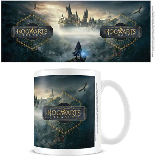 Taza Hogwarts Legacy Portada Blanca 315 Ml para Fans