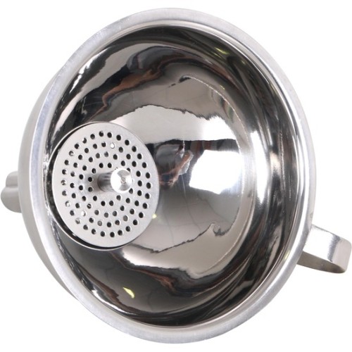 4 Funnel with Filter Stainless Steel