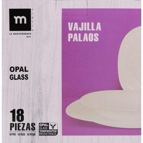 18-Piece Opal Dinnerware Set