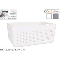 Cesta Multiusos Confortime 32.5x23.5x14cm