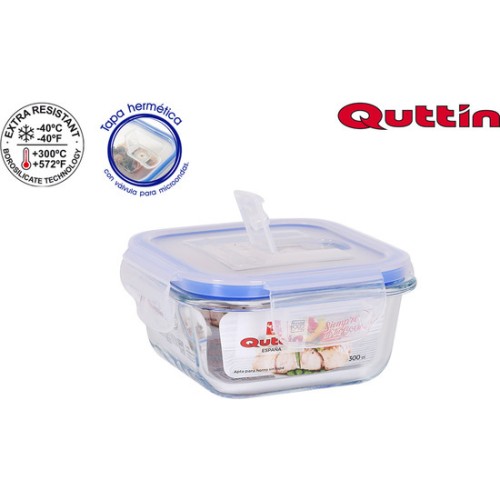 Square Lunch Box Airtight 12x12cm