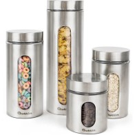 1500ml Glass Steel Jar Quttin