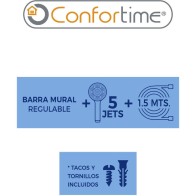 Conjunto Ducha con Soporte Confortime