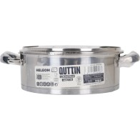 Cacerola de Acero Inoxidable Apta para Inducción 26cm con Tapa