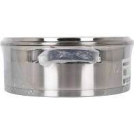 Cacerola de Acero Inoxidable Apta para Inducción 26cm con Tapa