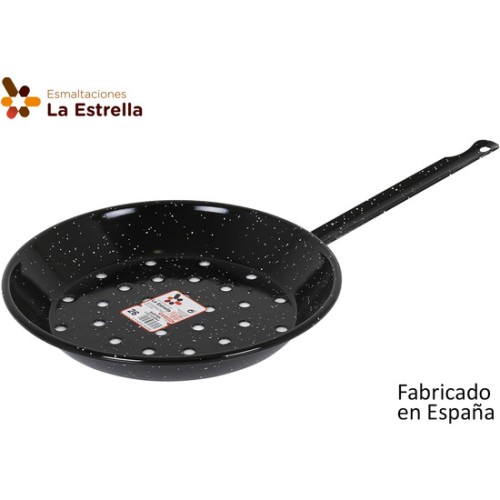 26cm Speckled Cast Iron Pan