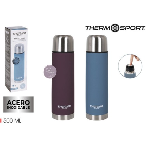 500ml Stainless Steel Soft Touch Thermo Assorted