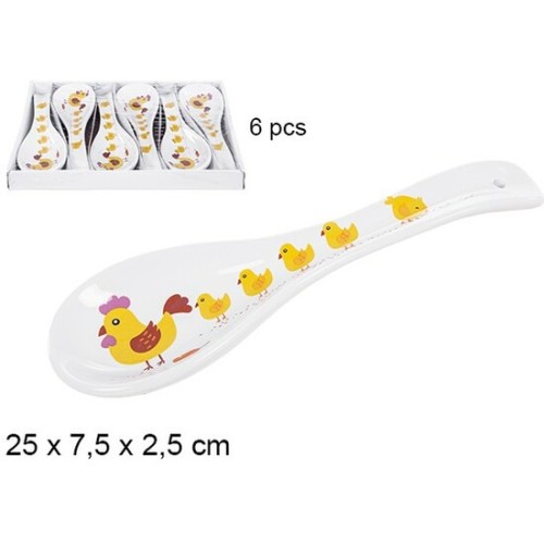 Ceramic Chicken Spoon