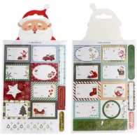 25 Piece Christmas Adhesive Set