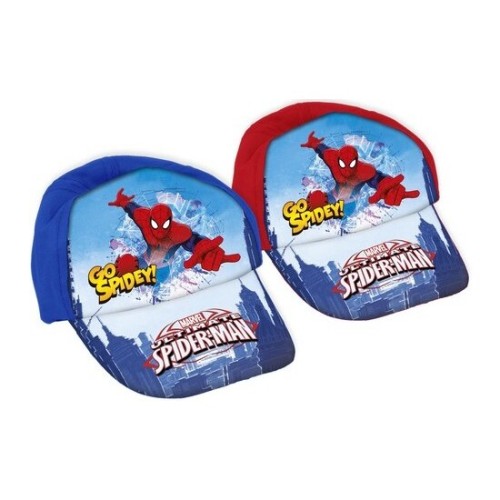 Spiderman Blue Mesh Cap Stylish Accessory