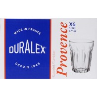 Set de 6 Vasos Transparentes 13cl Provence
