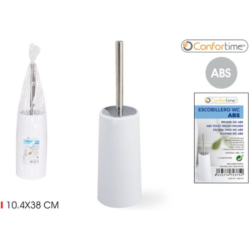 ABS White Toilet Brush for Stylish Bathrooms