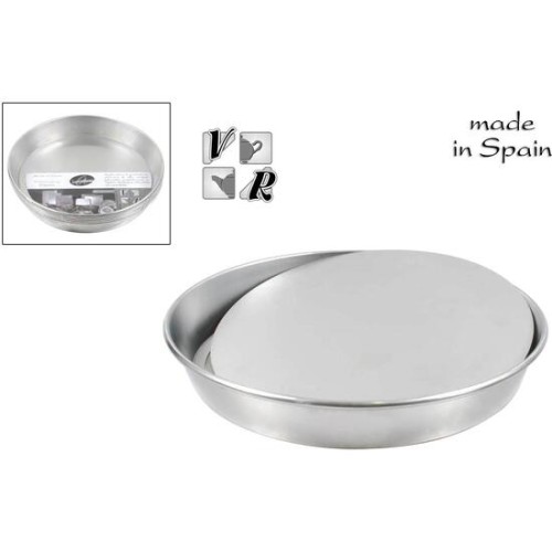 Molde Alto Base Desmontable Aluminio 28cm