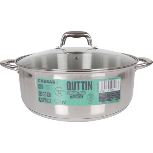 32cm New Caesar Induction Casserole - High-Quality Cookware