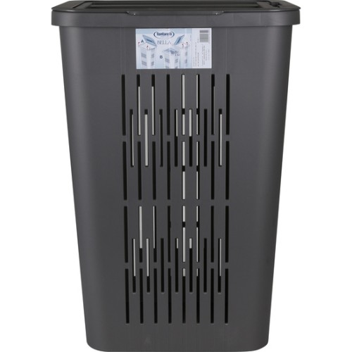 Double Opening Trash Bin 60L Bella Graphite