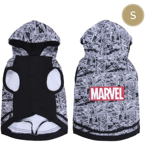 Marvel Grey Cotton Brushed Dog Sweatshirt