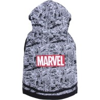 Marvel Grey Cotton Brushed Dog Sweatshirt