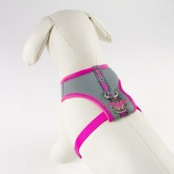 S/M Wonder Woman Dog Harness Dark Pink