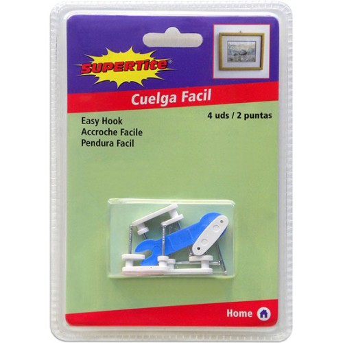 Easy Hang Picture Hangers Pack of 4 for Simplicity