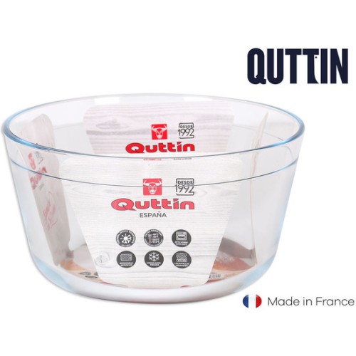 Molde Soufflé de Vidrio 215 cm Quttin para Hornear