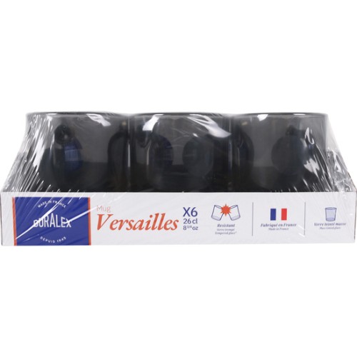 Versailles Grey Stackable Mug 26cl