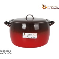 Bombed Pot with Lid 30cm - 15L