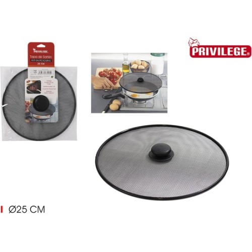 Splash-proof Pan Lid 25cm Privile for Mess-Free Cooking